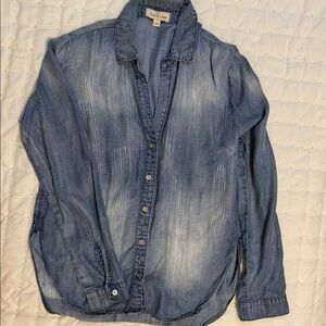 Cloth & Stone Jeans Button Down Shirt